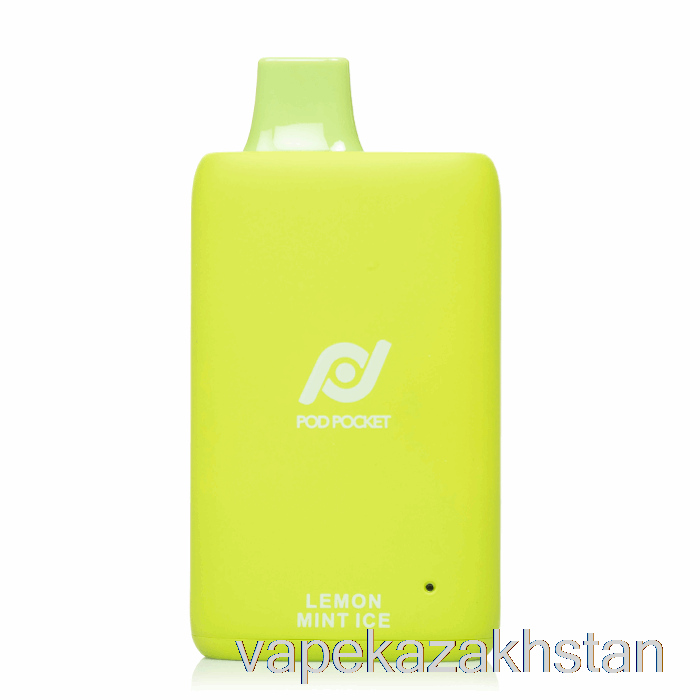 Vape Smoke Pod Pocket 7500 Disposable Lemon Mint Ice